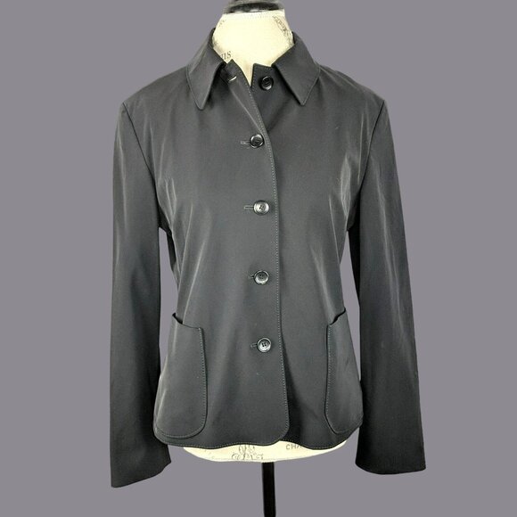 STRENESSE Jackets & Blazers - Strenesse Black Blazer 8 Career Work Business